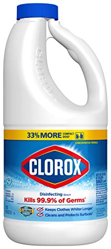 ''Clorox Disinfecting BLEACH, Concentrated Formula, Regular - 43 Ounce Bottle (Package May Vary)''