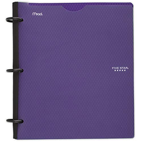 ''Five Star Flex Hybrid NoteBinder, 1 Inch Binder with Tabs, Notebook and 3 RING Binder All-in-One, A