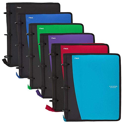 ''Five Star Flex Hybrid NoteBinder, 1 Inch RING Binder, Notebook and Binder All-in-One, Color Selecte