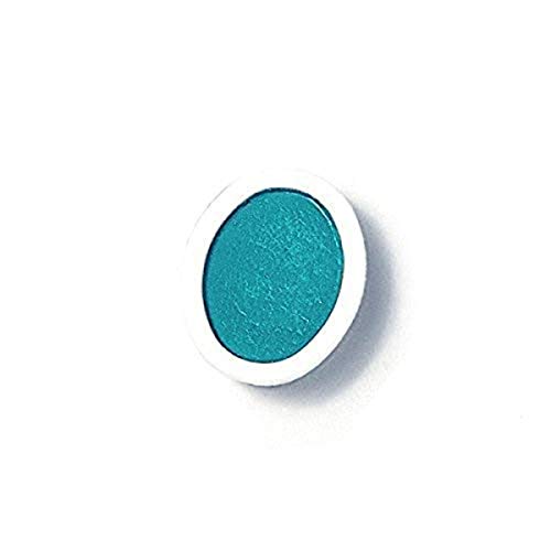 ''PRANG Refill Pans for Oval Watercolor PAINT Set, 12 Pans per Box, Blue Green (00815)''