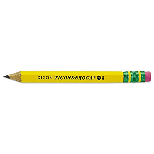 ''Ticonderoga Golf PENCILs with Erasers, 2 HB Lead, Yellow, Pack of 72''