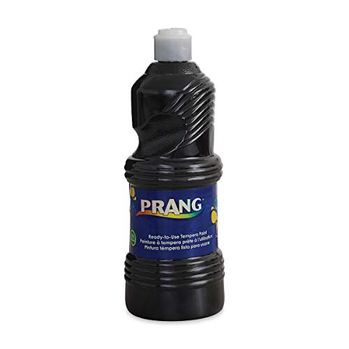 ''Prang Ready-to-Use Liquid Tempera PAINT, 32-Ounce Bottle, Black (23208)''