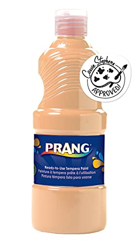 ''Prang Ready-to-Use Liquid Tempera PAINT, 16-Ounce Bottle, Peach (21634)''