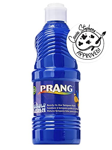 ''PRANG Ready-to-Use Washable Tempera PAINT, 16-Ounce Bottle, Blue (10705)''