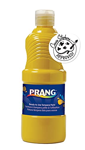 ''Prang Ready-to-Use Liquid Tempera PAINT, 16-Ounce Bottle, Yellow (21603)''