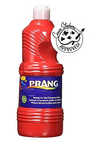 ''Prang Ready-to-Use Liquid Tempera PAINT, 32-Ounce Bottle, Orange (23202)''