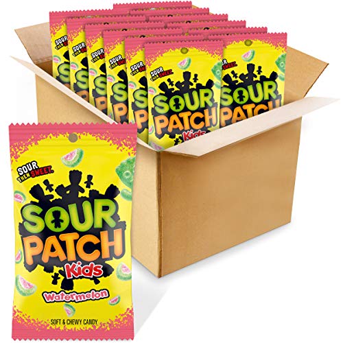 ''Sour Patch Kids Sweet and Sour CANDY (Watermelon, 8-Ounce Bag, Pack of 12)''