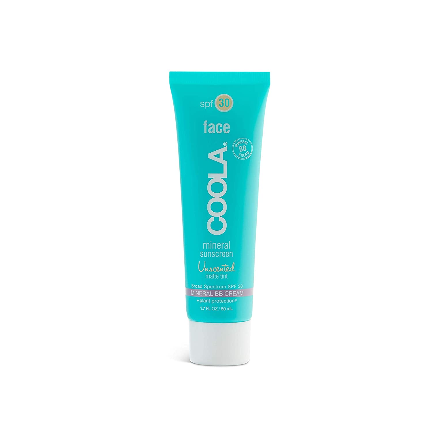 ''COOLA Mineral Matte Tinted SUNSCREEN & Sunblock, Skin Care for Daily Protection, Broad Spectrum SPF