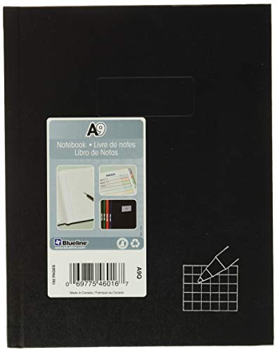 ''Blueline Business NOTEBOOK, 4 x 4 Quad Ruled, 9.25'''' x 7.25'''', 192 Pages (A9Q)''