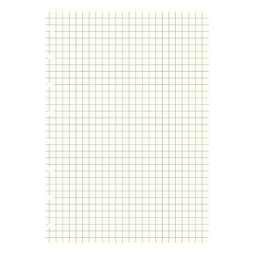 ''Filofax Notebooks A5 Quad Journal Refill, Movable, 8 1/4 x 5 13/16 inches, 32 Cream SHEETS Fits Fil