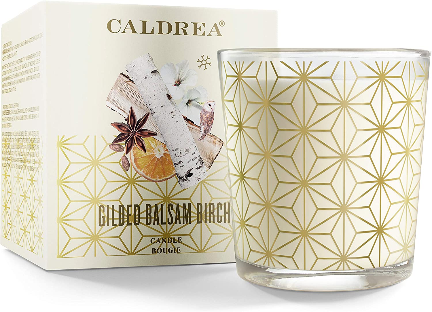 ''Caldrea Scented CANDLE, Made with Essential Oils and Other Thoughtfully Chosen Ingredients, 45 Hour