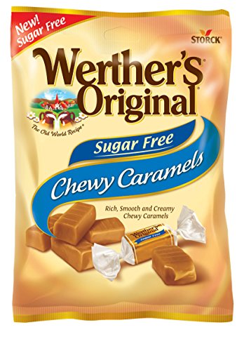 ''Werther's Original Chewy Sugar Free Caramel CANDY, 1.46 Oz Bags (Pack of 12)''