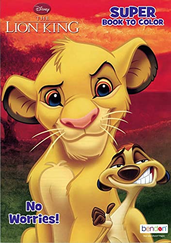 BAZIC 4575236 Lion King DISNEY Coloring Book