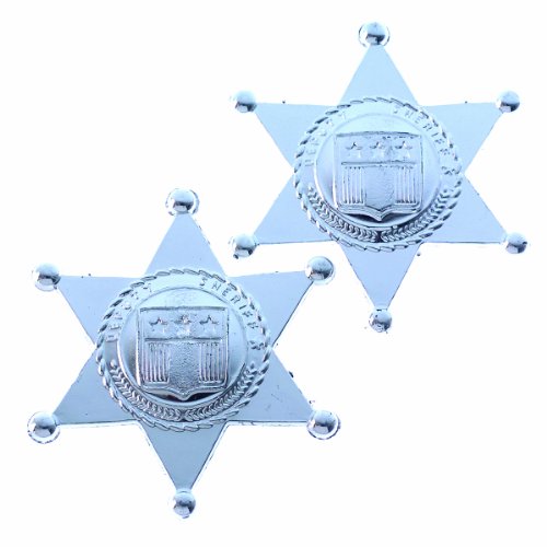 TOY Sheriff Badges (One Dozen Bag)