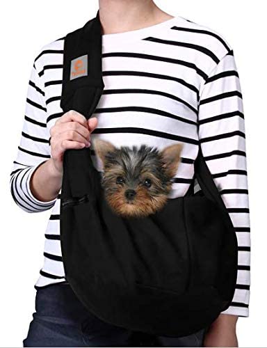 TOMKAS DOG Carrier for Small DOGs Puppy Carrier for Small DOGs (Black)