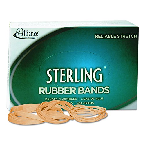 ''Alliance RUBBER 24305 Sterling RUBBER BANDS Size #30, 1 lb Box Contains Approx. 1500 BANDS (2'''' x 1