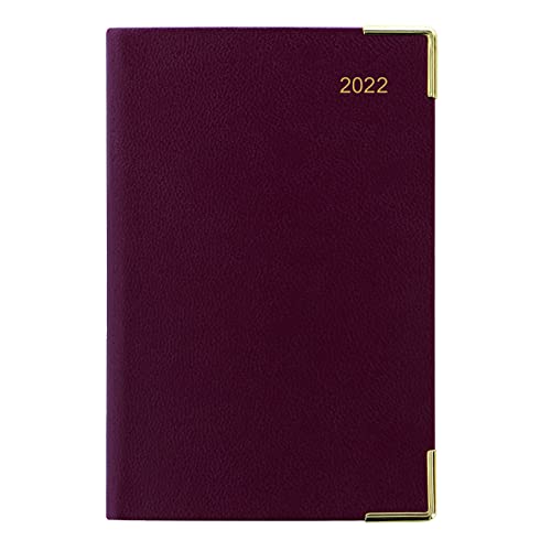 ''Letts Classic Weekly Planner, 12 Months, January to December, 2022, Week-to-View, GOLD Corners, 4.2