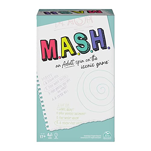 ''MASH, Fortune Telling Adult Party Game, for Ages 17 and up''