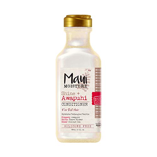 ''Maui Moisture Shine + Awapuhi Moisturizing Vegan Conditioner with Oils for Shiny HAIR Silicone & Su
