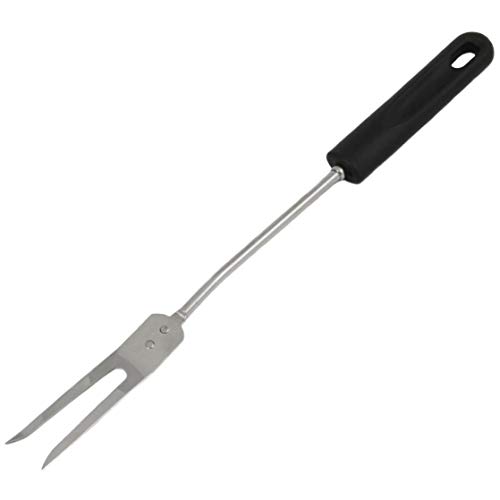 ''Chef CRAFT Basic Stainless Steel Meat Cooking Fork, 11.5 inch, Black''