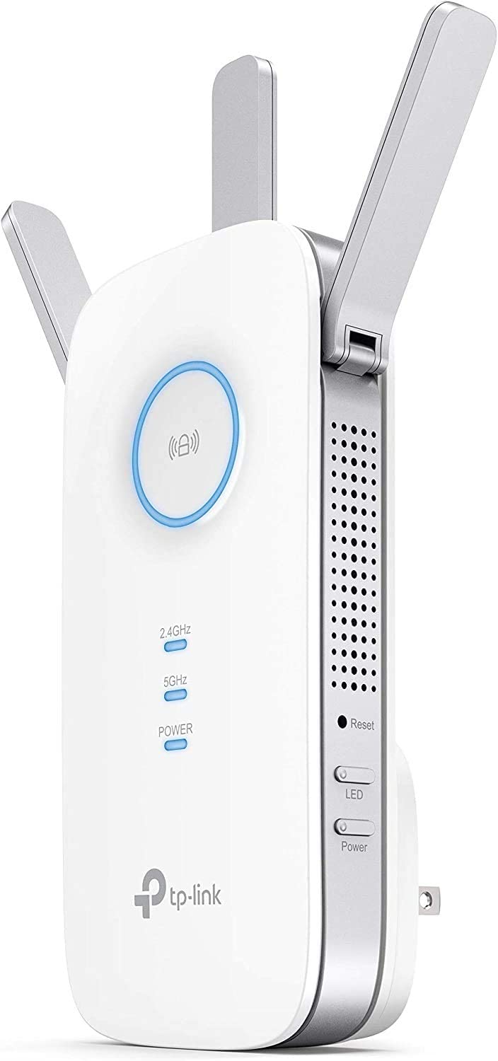 ''TP-Link AC1750 WiFi Extender (RE450), PCMag Editor's Choice, Up to 1750Mbps, Dual Band WiFi Repeate