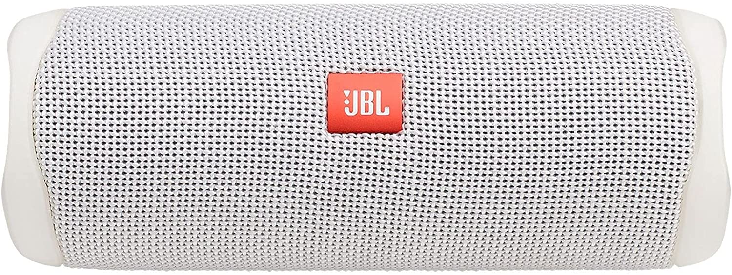 ''JBL FLIP 5, Waterproof Portable Bluetooth SPEAKER, White (New Model)''