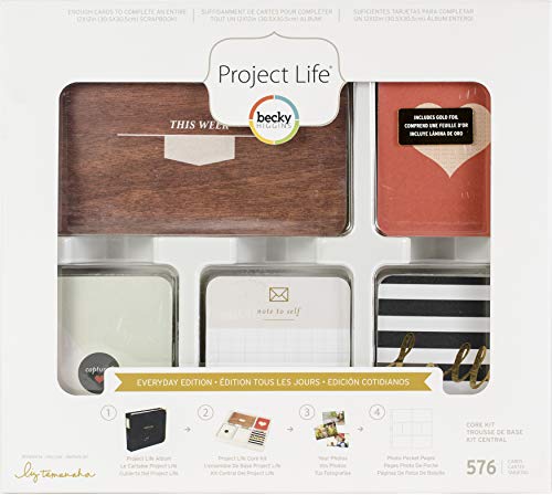 Project Life Core Kit Core Edition-Everyday (576 PIECES)