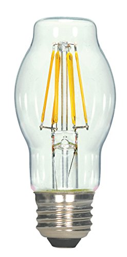 ''Satco S9576 Medium BULB in LIGHT Finish, 4.13 inches, 810Lm/Meduim Base, Specialty BT15-Shape''