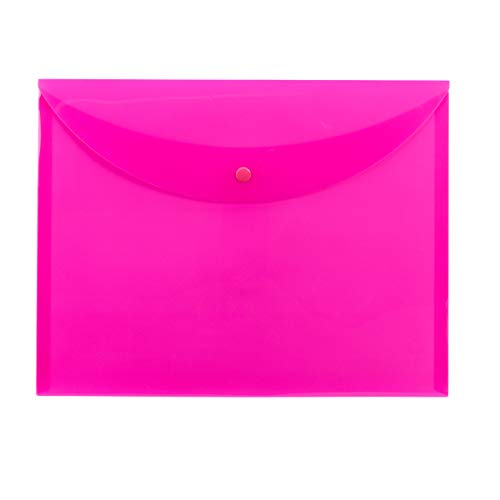 ''Smead Project ENVELOPE, Snap Closure, Top Load, Letter Size, Pink, 10 per Box (89682)''