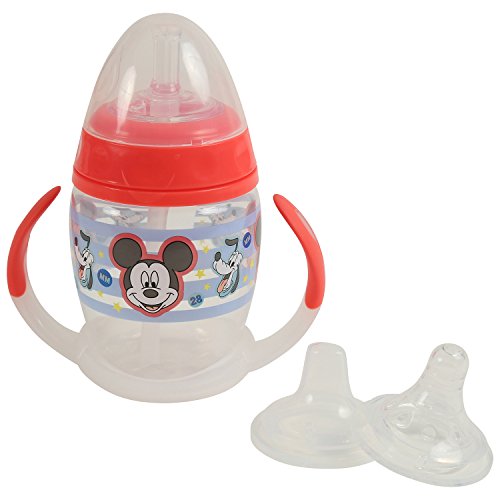 ''DISNEY Mickey Mouse 6 Piece Grow with Me Sippy Cup, Red''