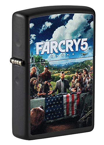 ''Zippo Far Cry 5 Cover Art Black Matte Pocket LIGHTER, One Size''