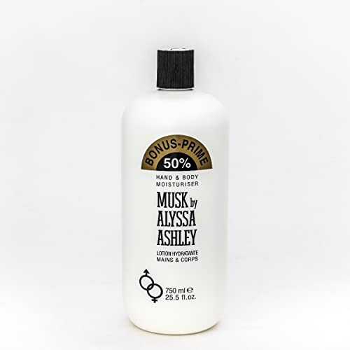 Alyssa Ashley - MUSK hand & body LOTION 750 ml limited edition
