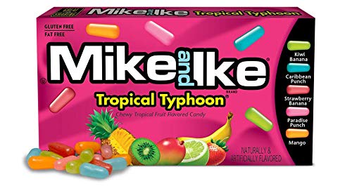 ''Mike & Ike Tropical Typhoon Fruit Flavored CANDIES, 5 oz''