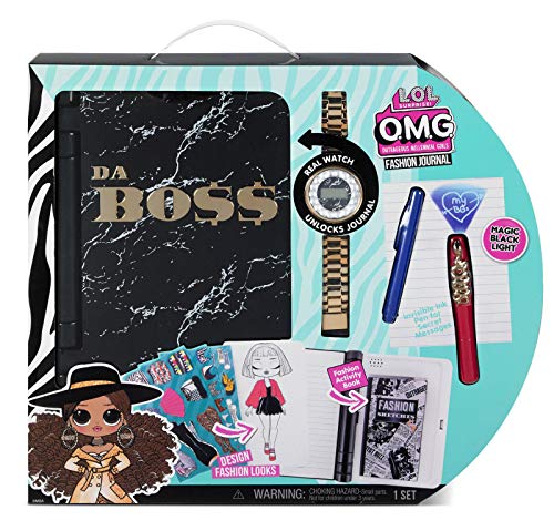 LOL Surprise OMG Fashion Journal ? Secret Electronic Password Journal NOTEBOOK with Real Watch & Inv