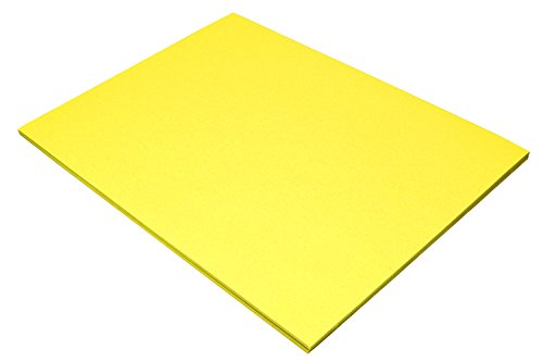 ''Riverside 3D Construction Paper, Yellow, 18'''' x 24'''', 50 SHEETS''