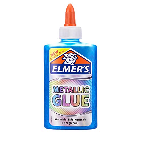 ''Elmer's Metallic School Glue, 5 Ounces, Blue''