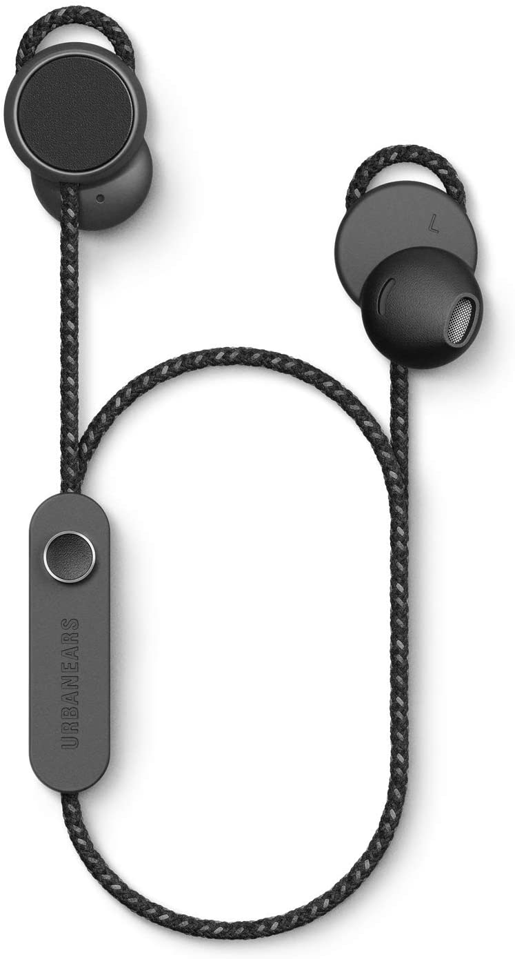 ''Urbanears Jakan Bluetooth Wireless in-Ear Earbud HEADPHONES, Charcoal Black (04092175), 5x2x1''