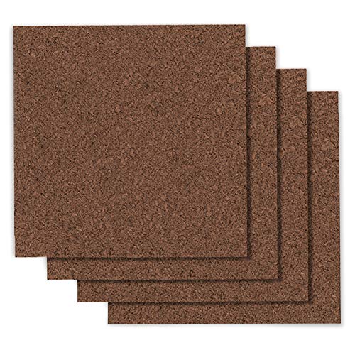 ''QuArtet CorK BoArd Bulletin BoArd TILES, 12'''' x 12'''', CorKboArd, Mini WAll Bulletin BoArds, DecorAt