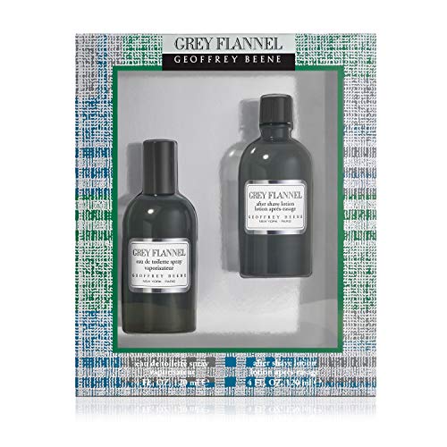 ''Grey Flannel by Geoffrey Beene for Men - 2 Pc Gift Set 4oz EDT Spray, 4oz After Shave LOTION''
