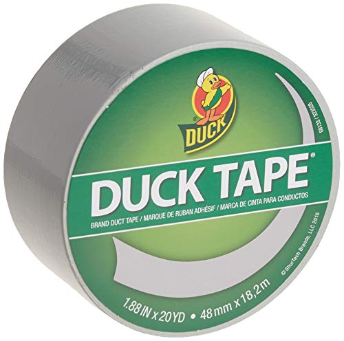 ''Duck Brand Colored Duct TAPE, Dove Grey, 1.88 Inches x 20 Yards, Single Roll (285226)''