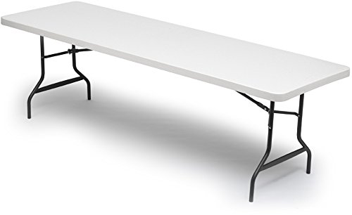 ''Iceberg - 65533 30'''' x 96'''' FoldINg Table, PlatINum, INdestrucTable TOO 500 Series (MADE IN USA)''