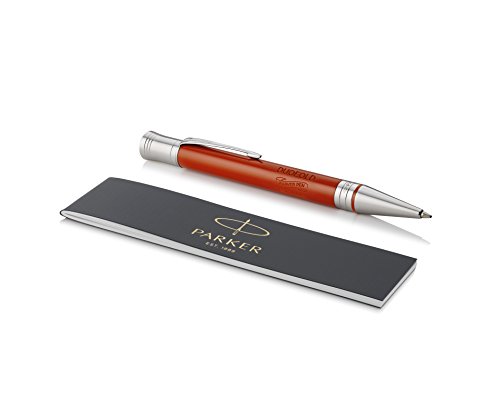 ''PARKER Duofold Ballpoint Pen, Classic Big Red VINTAGE with Medium Point Black Ink Refill''