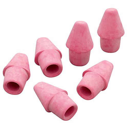 ''Paper Mate Arrowhead Pink CAP Erasers, 144 Count (73015)''