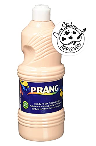 ''Prang Ready-to-Use Liquid Tempera PAINT, 32-Ounce Bottle, Peach (23234)''