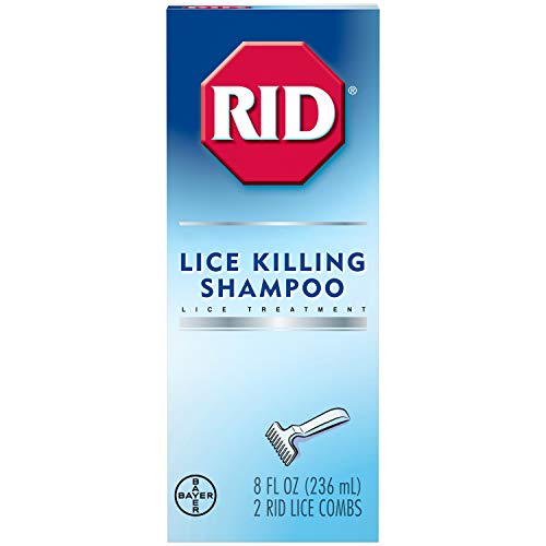''Rid Lice Killing SHAMPOO contains Nit Comb Bottle 8 Ounce, 1 Count''