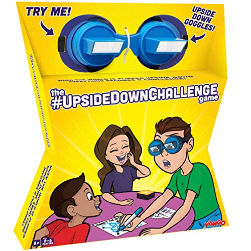 The UpsideDownChallenge Game for Kids & Family - Complete Fun Challenges with Upside Down GOGGLES - 