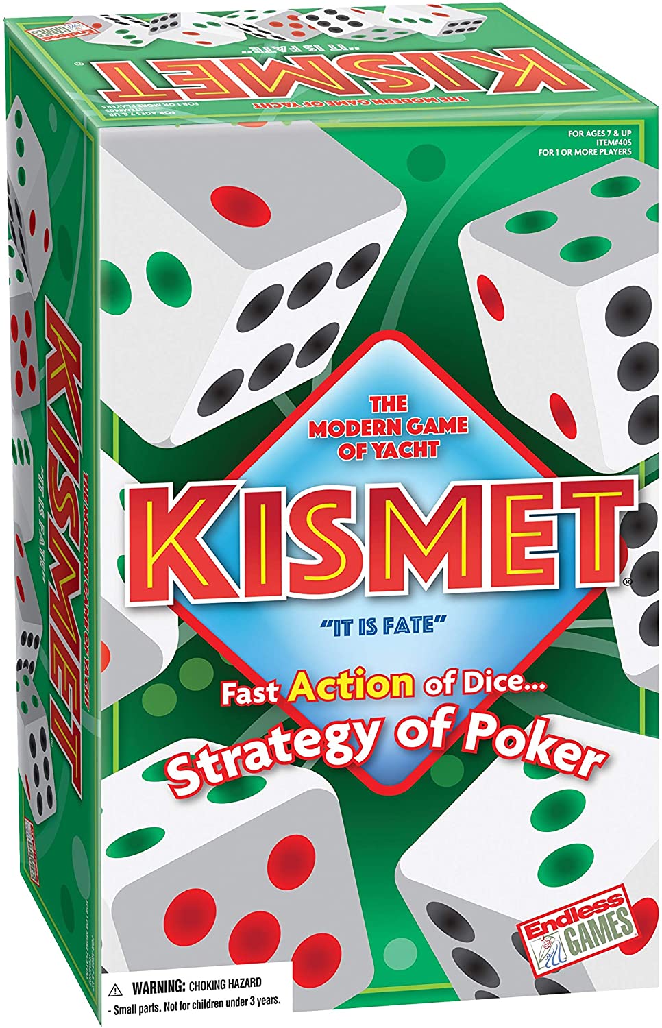 Kismet - The Modern GAME of Yacht - Family Dice GAME