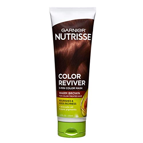 ''Garnier Nutrisse 5 Minute Nourishing Color HAIR Mask with Triple Oils Delivers Day 1 Color Results,