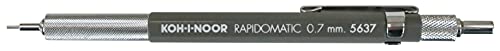 ''Koh-I-Noor Rapidomatic Mechanical PENCIL.7mm lead, Gray, 1 Each (5637)''