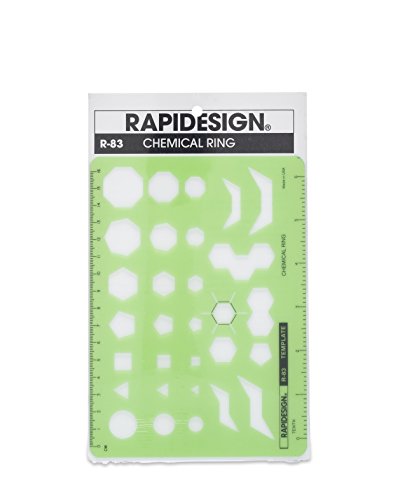 ''Rapidesign Chemical RINGS Template, 1 Each (R83)''